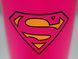 Спортивний шейкер Superwoman 600 мл Рожевий (LHB-29702) LHB-29702 фото 4
