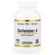 Комплекс для підтримки імунітету Defender 4, California Gold Nutrition, 60 капсул CGN-02545 фото 1