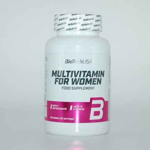 Biotech, Multivitamin for Women, Мультивітаміни для жінок, 60 таблеток BIT-47578 фото